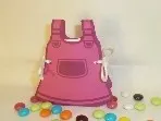 boîte robe fushia - Voir en grand